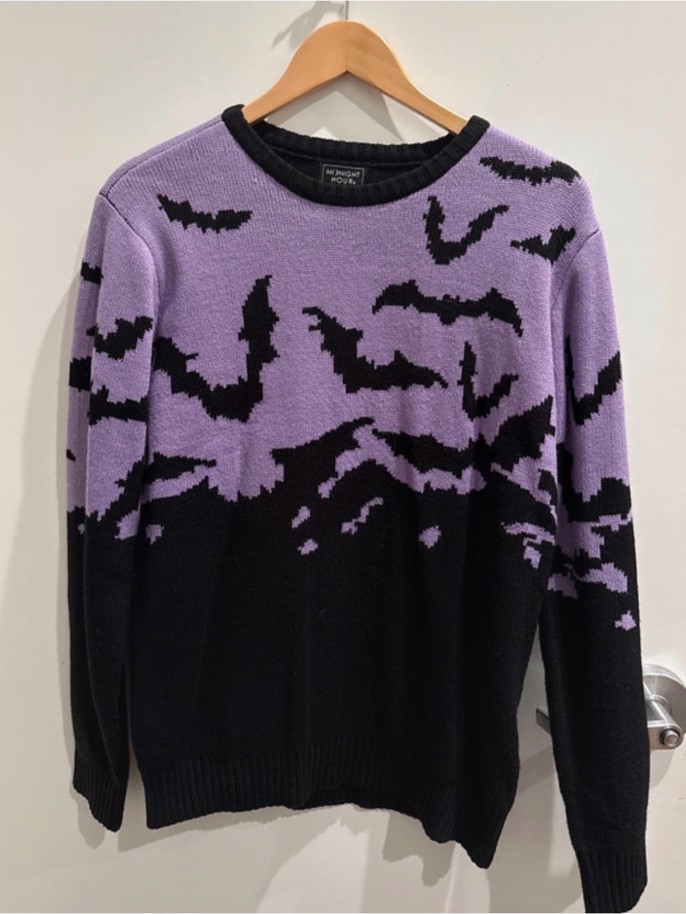 Midnight Hour Bat Sweater